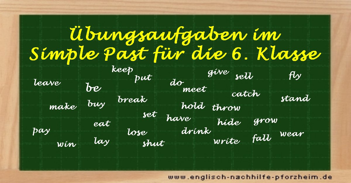 Englisch Grammatik übungen Mit Lösungen englisch-nachhilfe-pforzheim.de