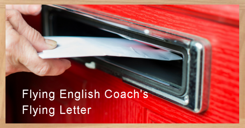 Flying English Coach's Flying Letter